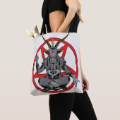 Tote Bag Baphomet roi de l'enfer (De près)