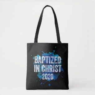 Tote Bag Baptisé dans Christ 2020 Baptême Eglise chrétienne