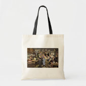 Tote Bag Bar à l'ancienne avec des célébrations populaires, (Devant)