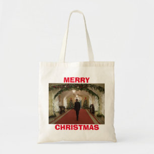 Tote Bag Barack Obama Joyeux Noël -
