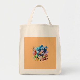 Tote Bag Barbecue et grill