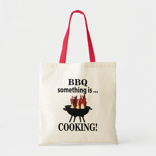 Tote Bag Barbeque Cook Chef Funny BBQ (Devant)