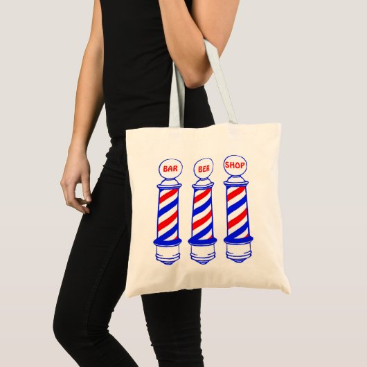 Tote Bag Barberpoles (Devant (produit))