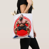 Tote Bag Barbu musclé (De près)
