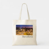 Tote Bag Barcelona Plaza de Espana Catalogne Espagne Couche (Dos)