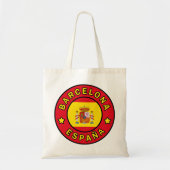 Tote Bag Barcelone Espagne (Devant)