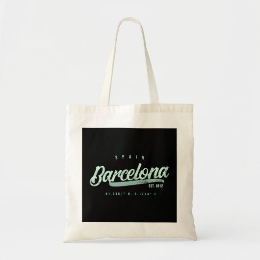 Tote Bag Barcelone Espagne Voyage Sweat - shirt à capuche r (Devant)