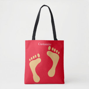 Tote Bag Barefoot Beach Bum Thunder_Cove