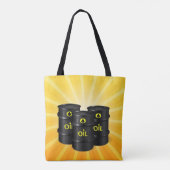 Tote Bag Barils d'huile (Dos)