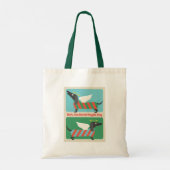 Tote Bag Bark, Le Herald Angels Chante (Dos)