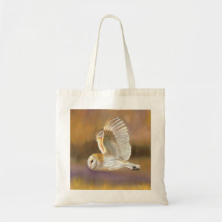Tote Bag Barn Owl. A Time to Fly. 