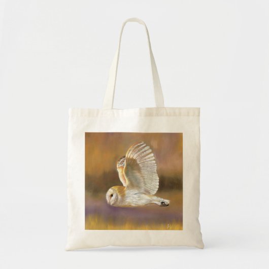Tote Bag Barn Owl. A Time to Fly. (Devant)