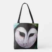 Tote Bag Barn Owl Art (Dos)