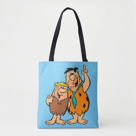 Tote Bag Barney Rubble et Fred Flintstone (Devant)