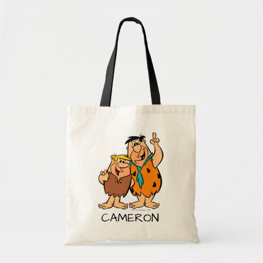 Tote Bag Barney Rubble et Fred Flintstone (Devant)