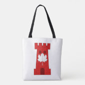 Tote Bag Barony of Castel Rouge Populace Badge (Dos)