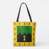 Tote Bag Barony of Granite Mountain Populace Badge Fourre-t (Dos)