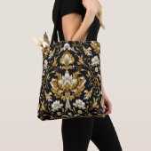 Tote Bag Baroque Floral (De près)