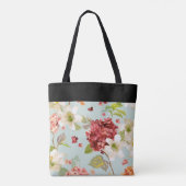 Tote Bag Baroque Floral Grace tendance élégant (Dos)