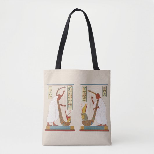 Tote Bag Barres de Ramses III Egypte ancienne (Devant)