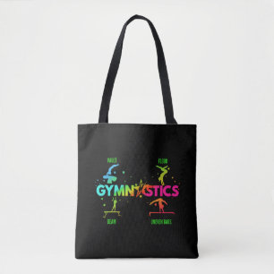 Tote Bag Barres Poutre Saut au sol Gymnastique Féminine