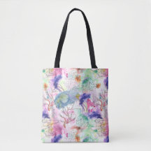 Barrière d'aquarelle à perte tropicale