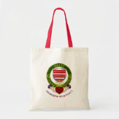 Tote Bag Barry Irish Shield avec Claddagh (Devant)