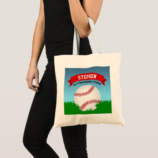 Tote Bag Baseball (Devant (produit))