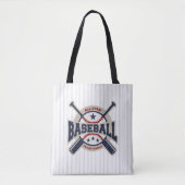 Tote Bag Baseball All Star Team Sport Anniversaire (Devant)