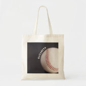 Tote Bag Baseball personnalisé (Devant)