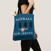 Tote Bag Baseball, premier match compétitif (De près)