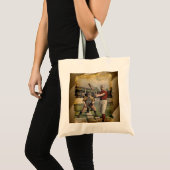 Tote Bag Baseball : Vintage (Devant (produit))