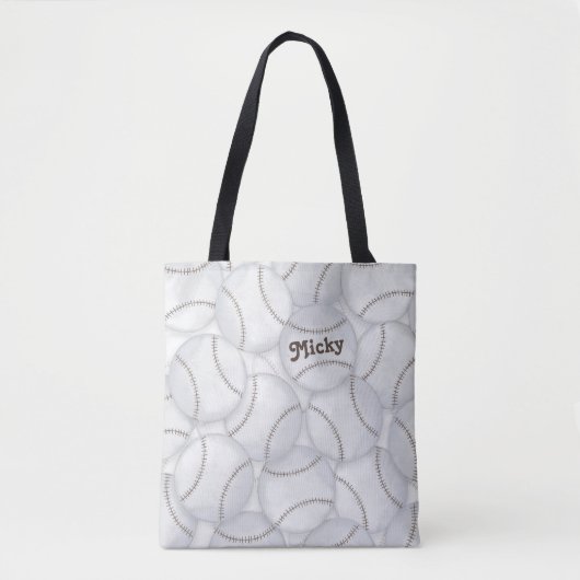 Tote Bag Baseballs (Devant)