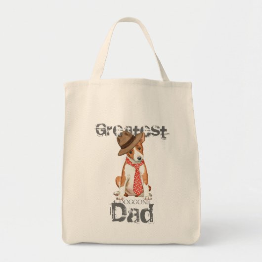 Tote Bag Basenji Papa (Devant)
