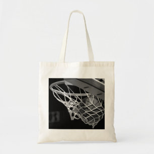Tote Bag Basket-ball noir et blanc