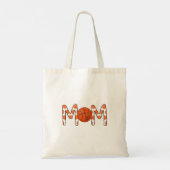 Tote Bag Basketball Maman Orange Polka Dot (Dos)