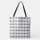 Tote Bag Bass clef (Devant)
