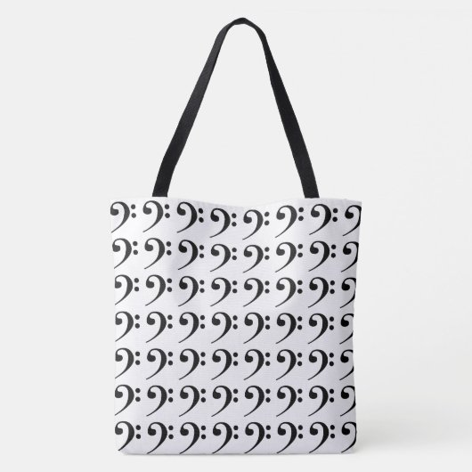 Tote Bag Bass clef (Dos)