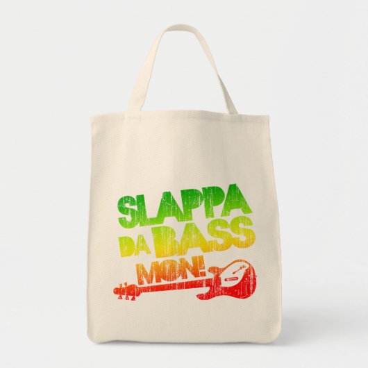 Tote Bag Basse lundi de Slappa DA ! (Devant)