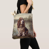 Tote Bag Basset Hound (De près)