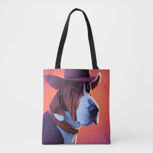 Tote Bag Basset Hound