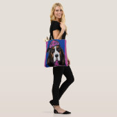 Tote Bag Basset Hound (Sur le modèle)