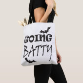 Tote Bag Bat d'Halloween (De près)