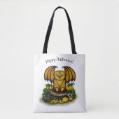 Tote Bag Bat d'Halloween mignonne (Devant)