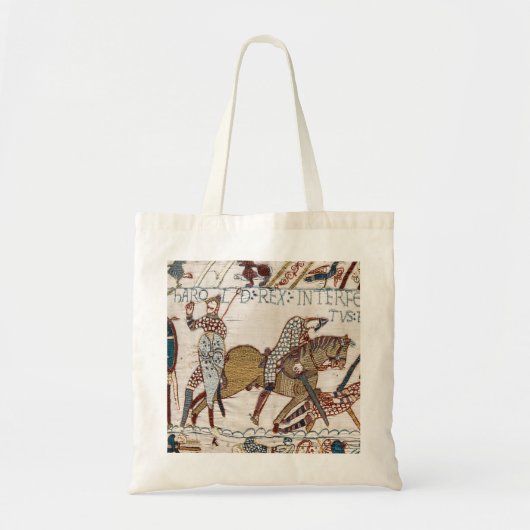 Tote Bag Bataille d'Hastings-Bayeux Tapestry King Harold (Devant)