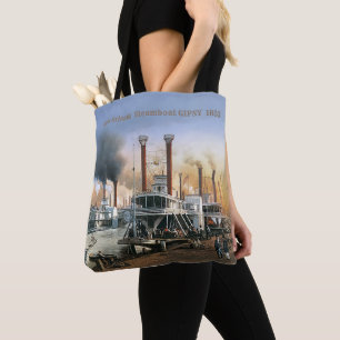 Tote Bag Bateau à vapeur de la Nouvelle-Orléans GIPSY 1953