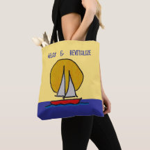Bateau à voile au soleil