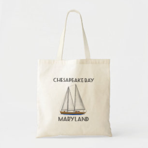 Tote Bag Bateau à voile Chesapeake Bay Maryland