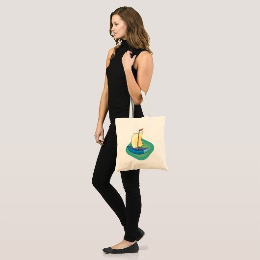 Tote Bag Bateau bleu