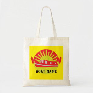 Tote Bag Bateau de bateau Narrowboat Canal Porte de vie